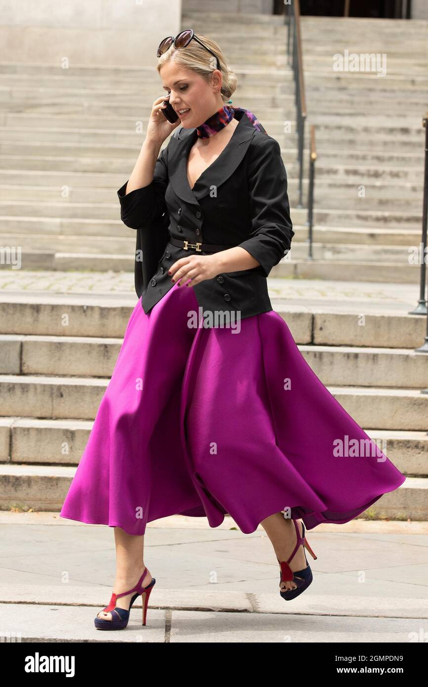 New York NY 20210831 Luckiest Girl Alive Filming in NYC MidtownNY