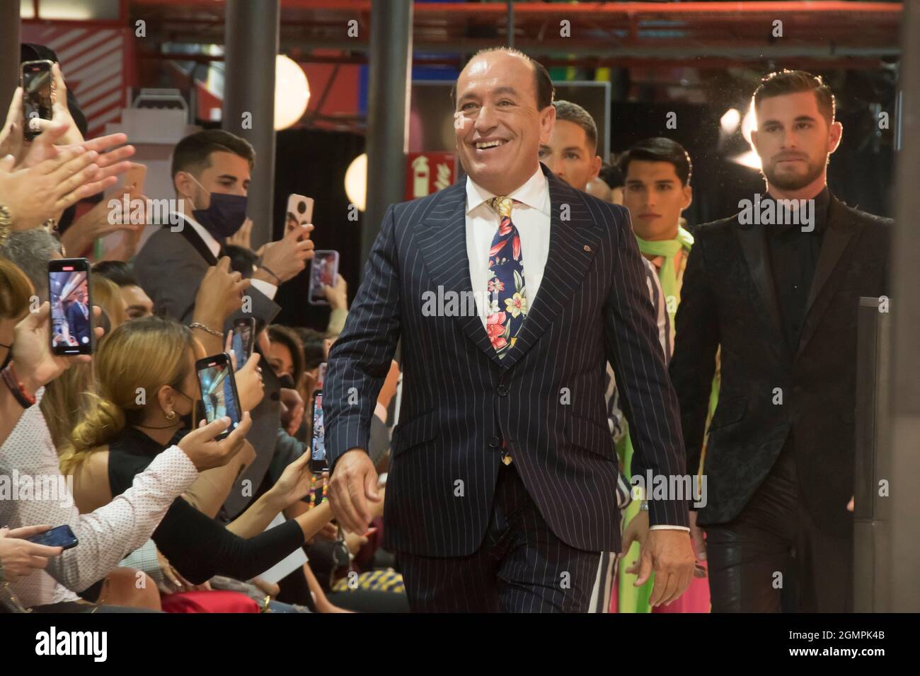 In the picture the fashion designer Felix Ramiro. The Toledo designer ...