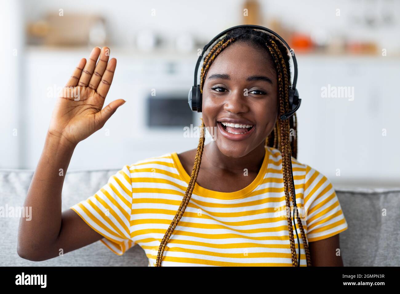 Job interview black woman hi-res stock photography and images - Alamy