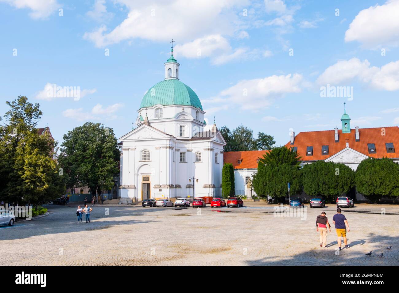 Rynek Nowego Miasta, Nowe Miasto, new town, Warsaw, Poland Stock Photo