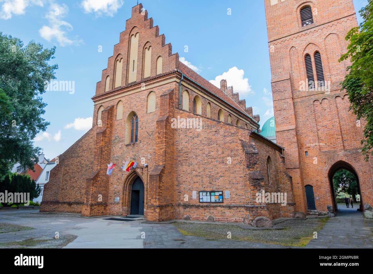 Kościół Nawiedzenia Najświętszej Marii Panny, Church of the Visitation of the Blessed Virgin Mary, Nowe Miasto, new town, Warsaw, Poland Stock Photo