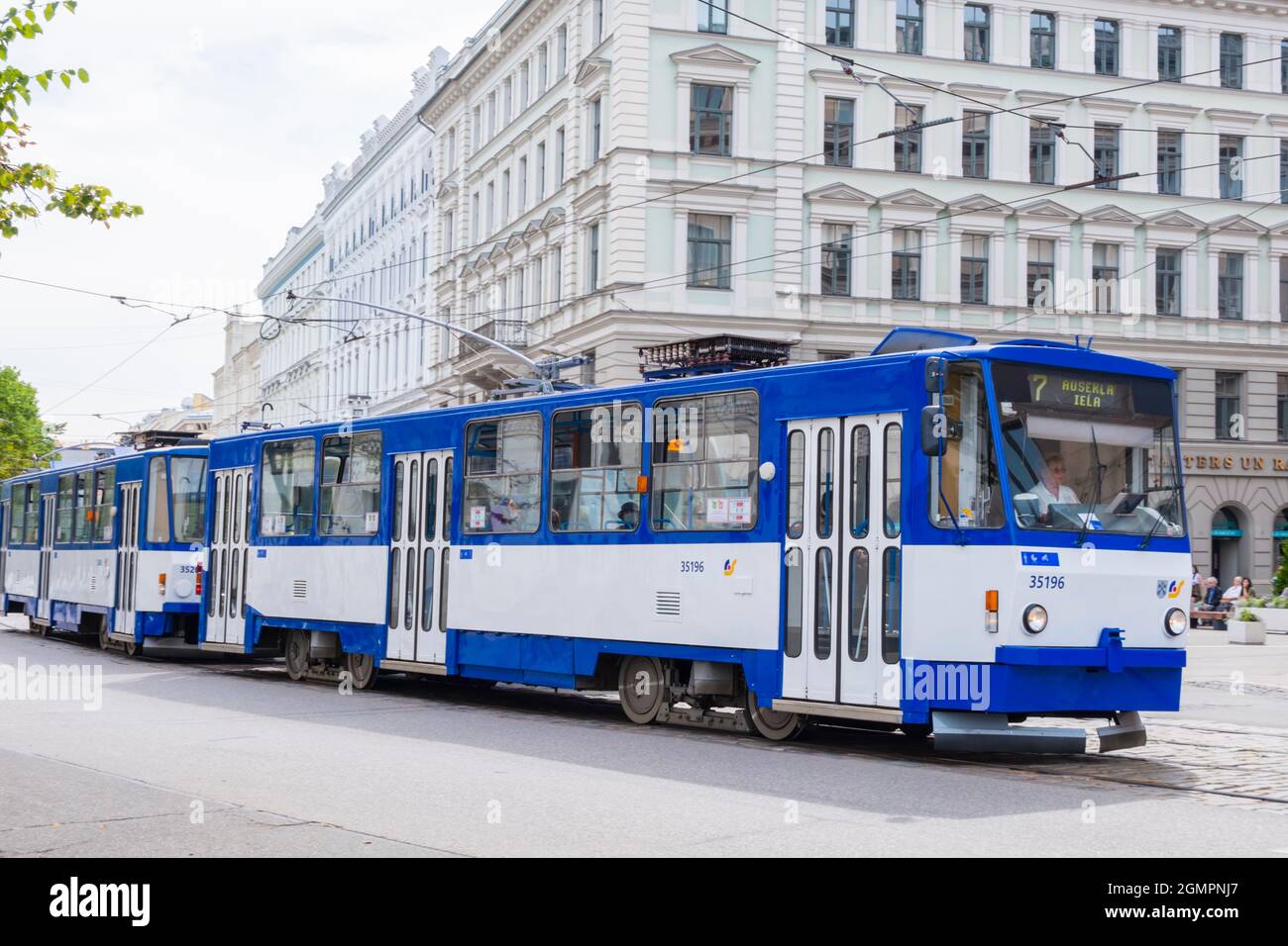 Riga public transport hi-res stock photography and images - Alamy