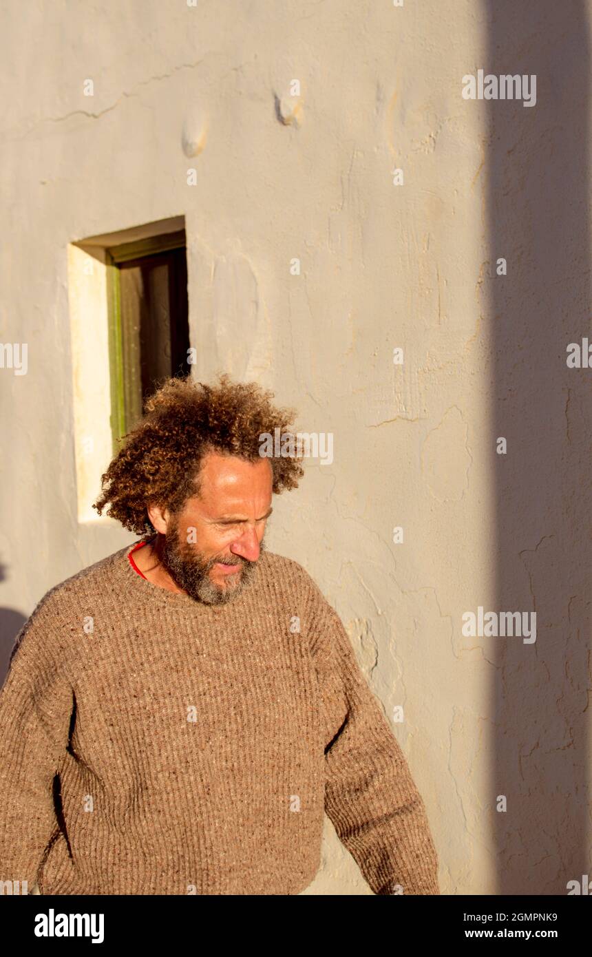 Man middle people walking hi-res stock photography and images - Alamy