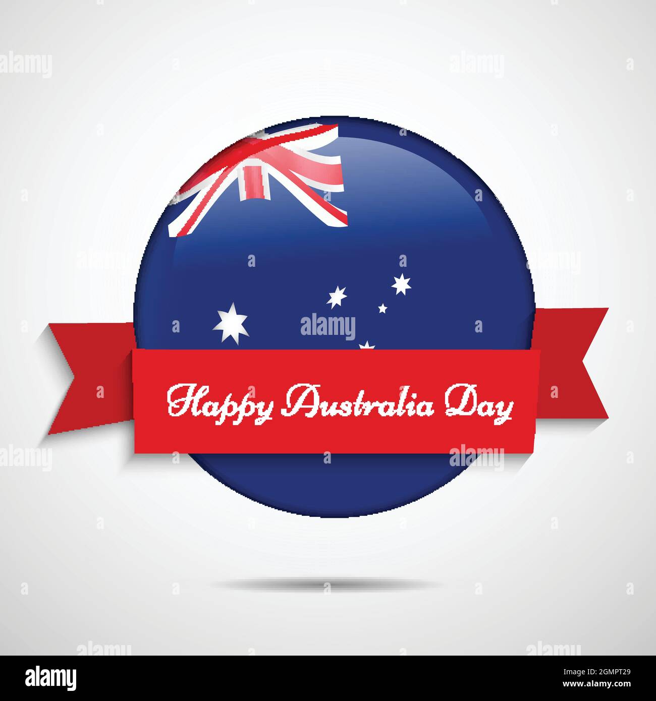 Australia day flag Stock Vector Images - Alamy