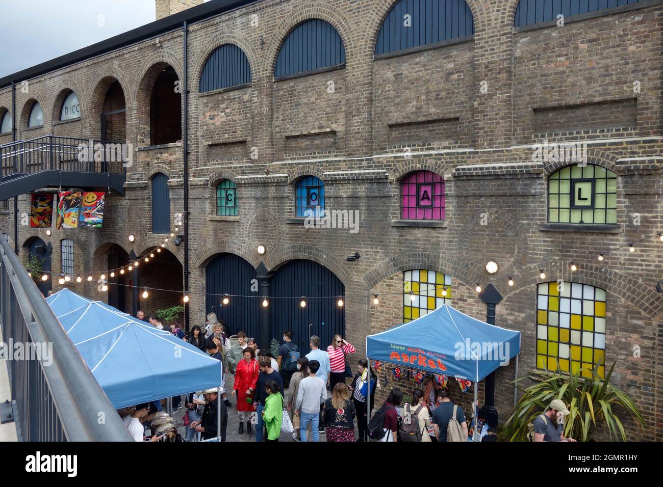 Lower Stable Street Market, London King's Cross Stock Photo Alamy