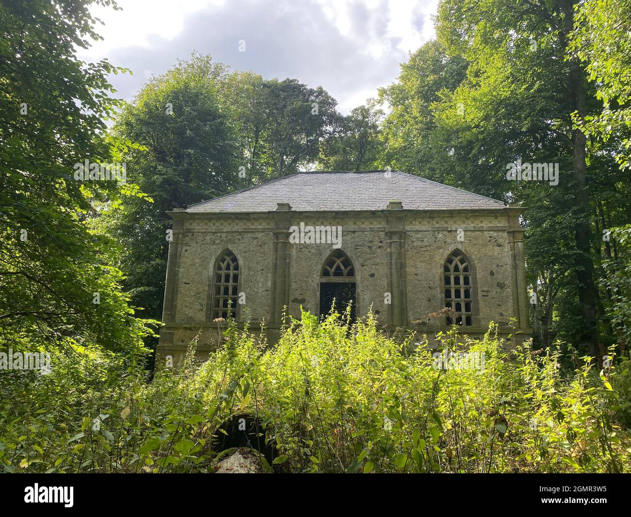 mausoleum banff duff house grounds aberdeenshire scotland Stock Photo