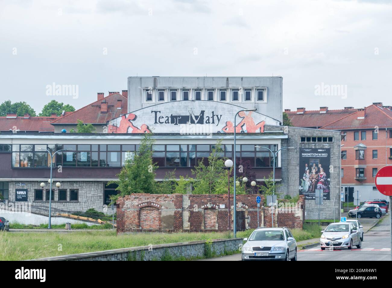 Tychy, Poland - June 5, 2021: Building of the Little Theater (Teatr ...