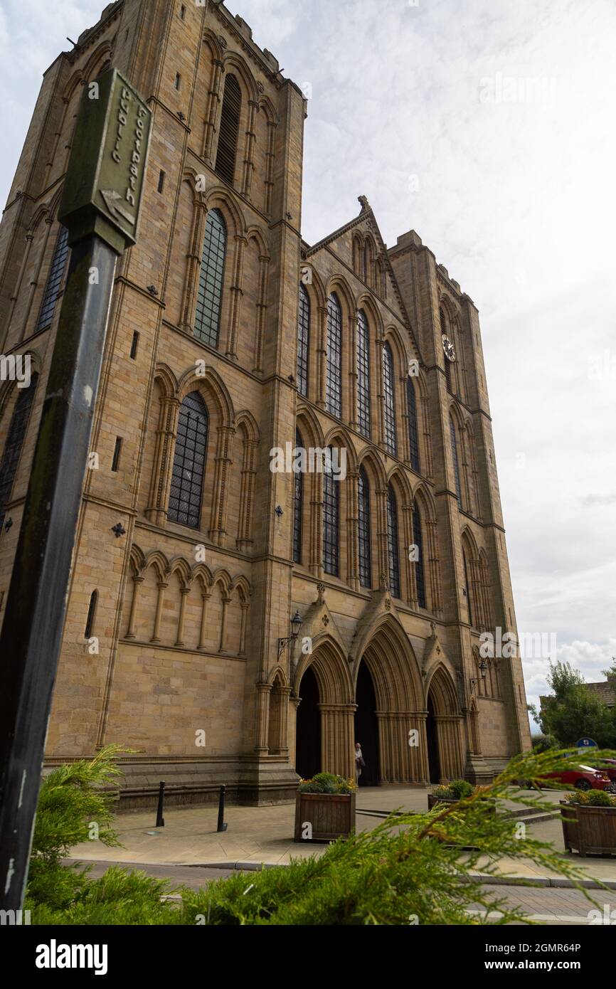 Ripon Cathedral, North Yorkshire Stock Photo