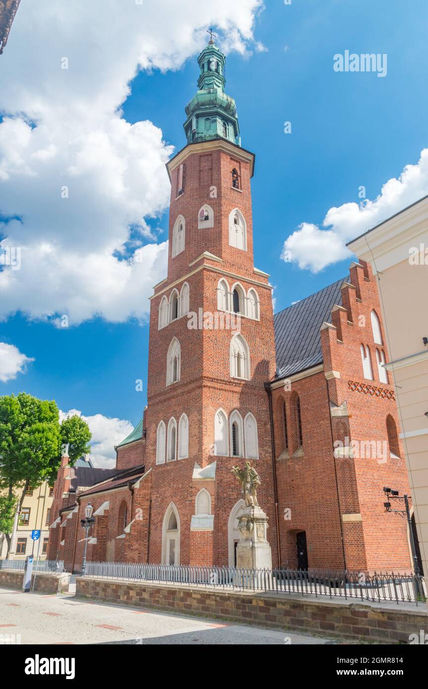 Saint John the Baptist church in Radom, Poland. Stock Photo