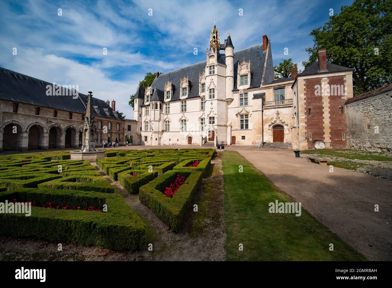 Episcopal Palace in Beauvais, OIse, France Stock Photo