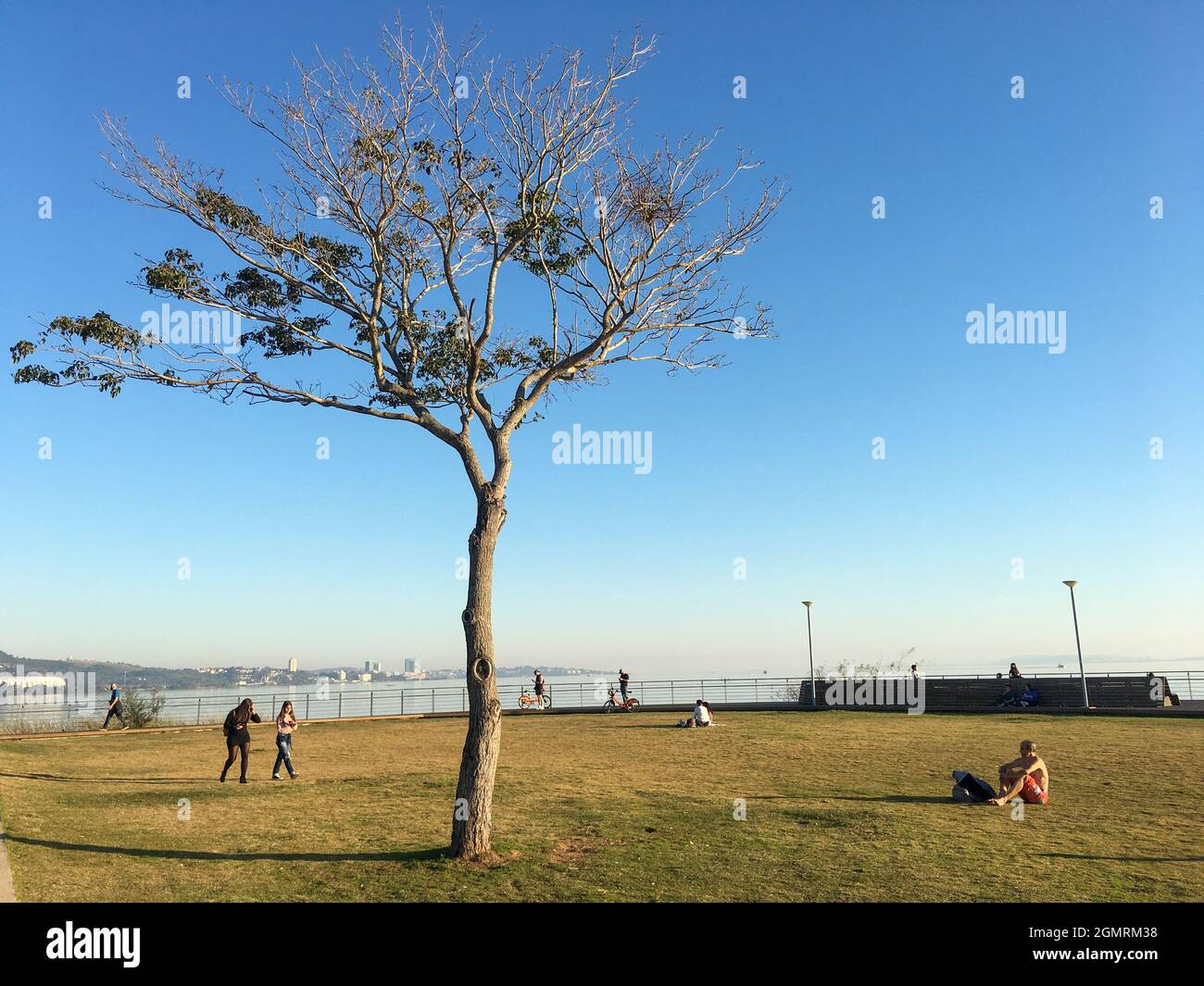 Porto Alegre Brazil Sep 03 21 The New Orla Do Guaiba Shore In The City Of Porto Alegre On A Sunny Day In Brazil Stock Photo Alamy Porto Alegre Brazil Sep 03 21 The New Orla Do Guaiba Shore In The City Of Porto Alegre On A Sunny Day In Brazil Stock Photo Alamy