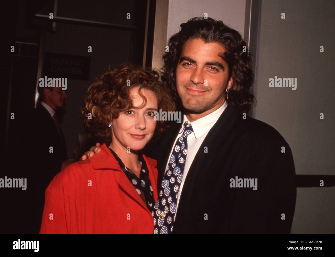 George Clooney and Talia Balsam July 1989 Credit: Ralph Dominguez/MediaPunch Stock Photo