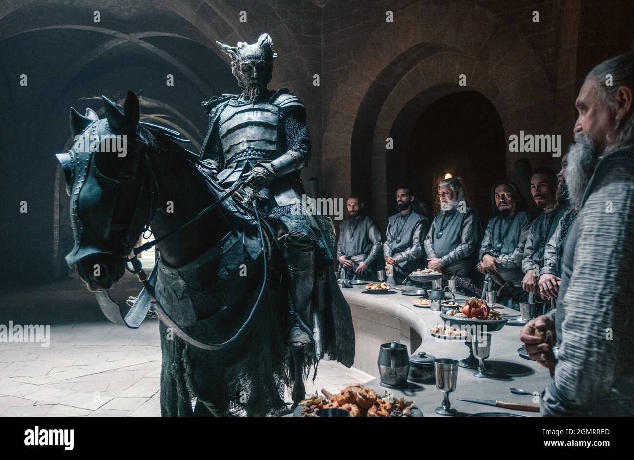 THE GREEN KNIGHT, Ralph Ineson as The Green Knight, 2021. ph Eric