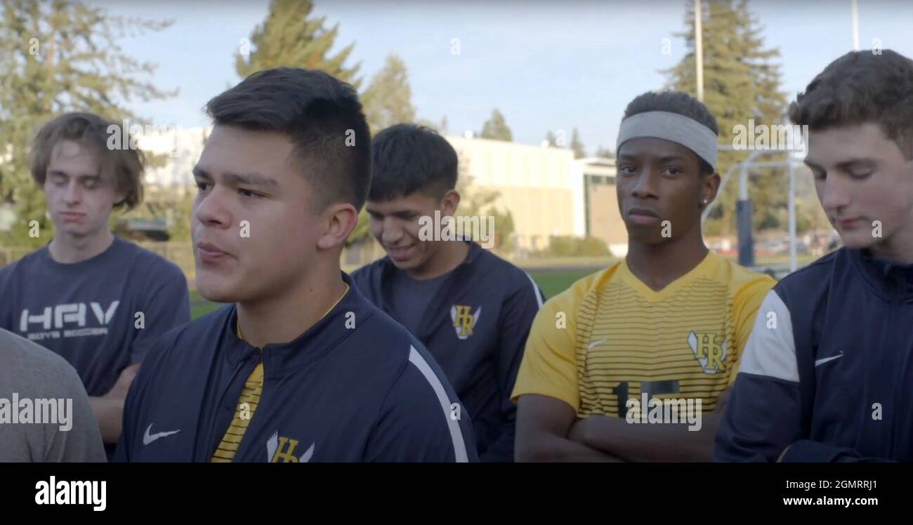 HOOD RIVER, members of the Hood River Valley High School boys soccer ...