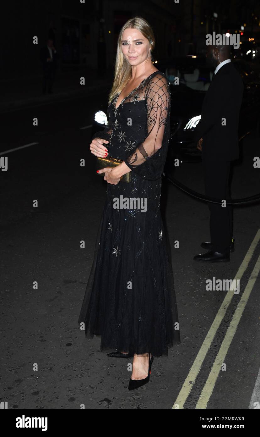 September 20th, 2021, London, UK Jodie Kidd arriving at the British