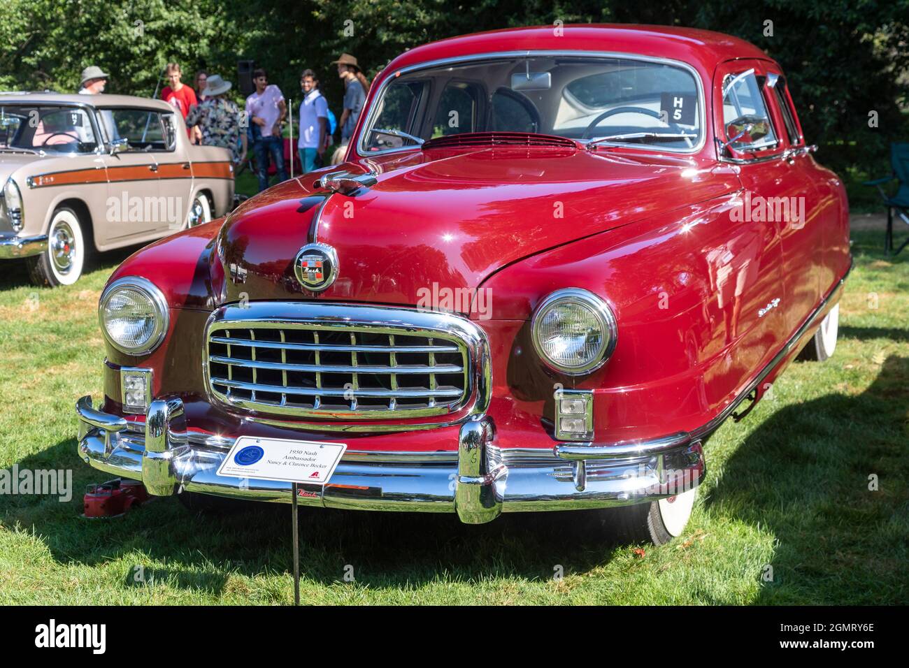 Grosse Pointe Shores, Michigan A 1950 Nash Ambassador at the Eyes on