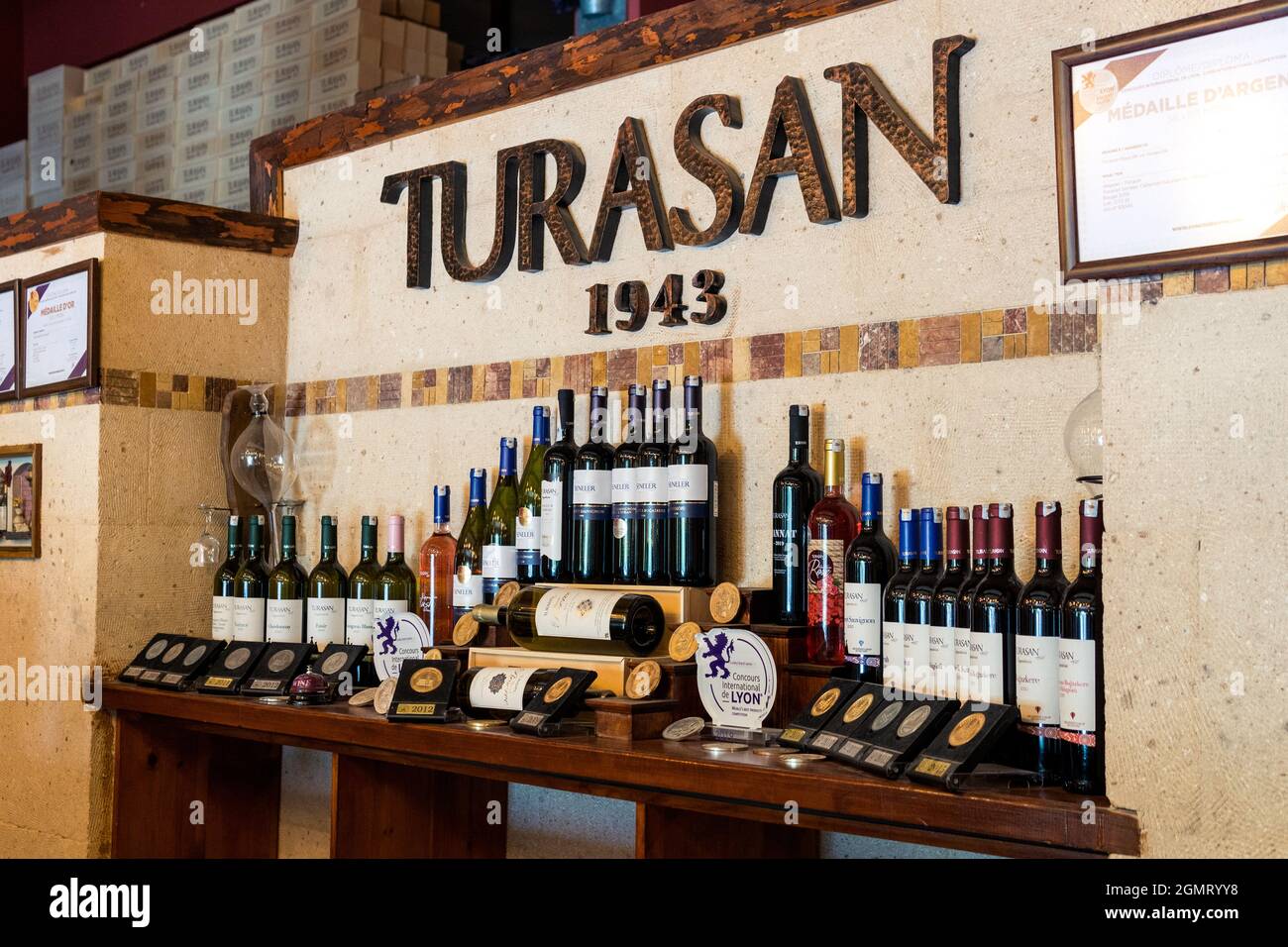 Wine house, a wine house where traditional wines are made in Cappadocia