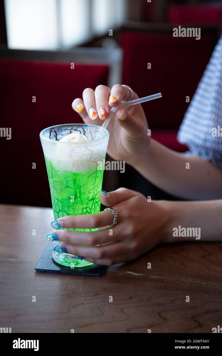 Melon soda japan hires stock photography and images Alamy