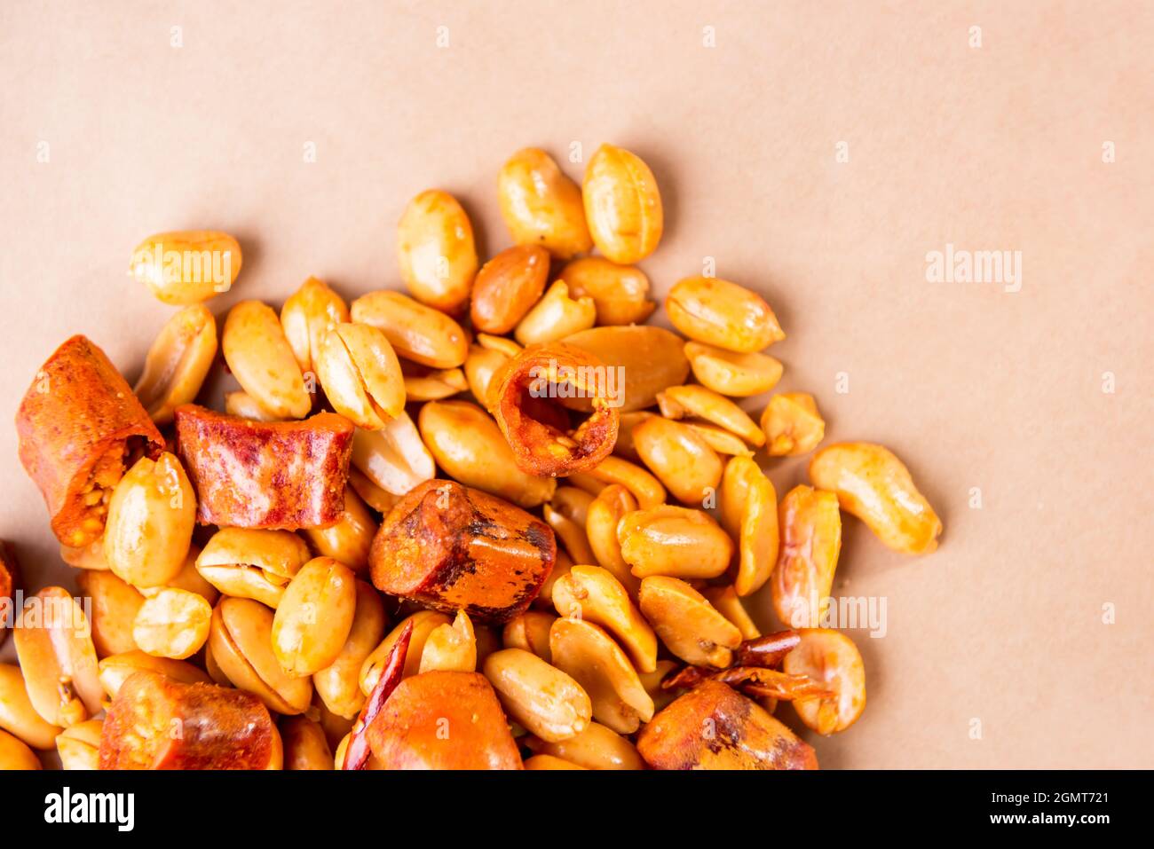 Chinese famous Crispy chili snack big chili with peanut sesame Fried ...
