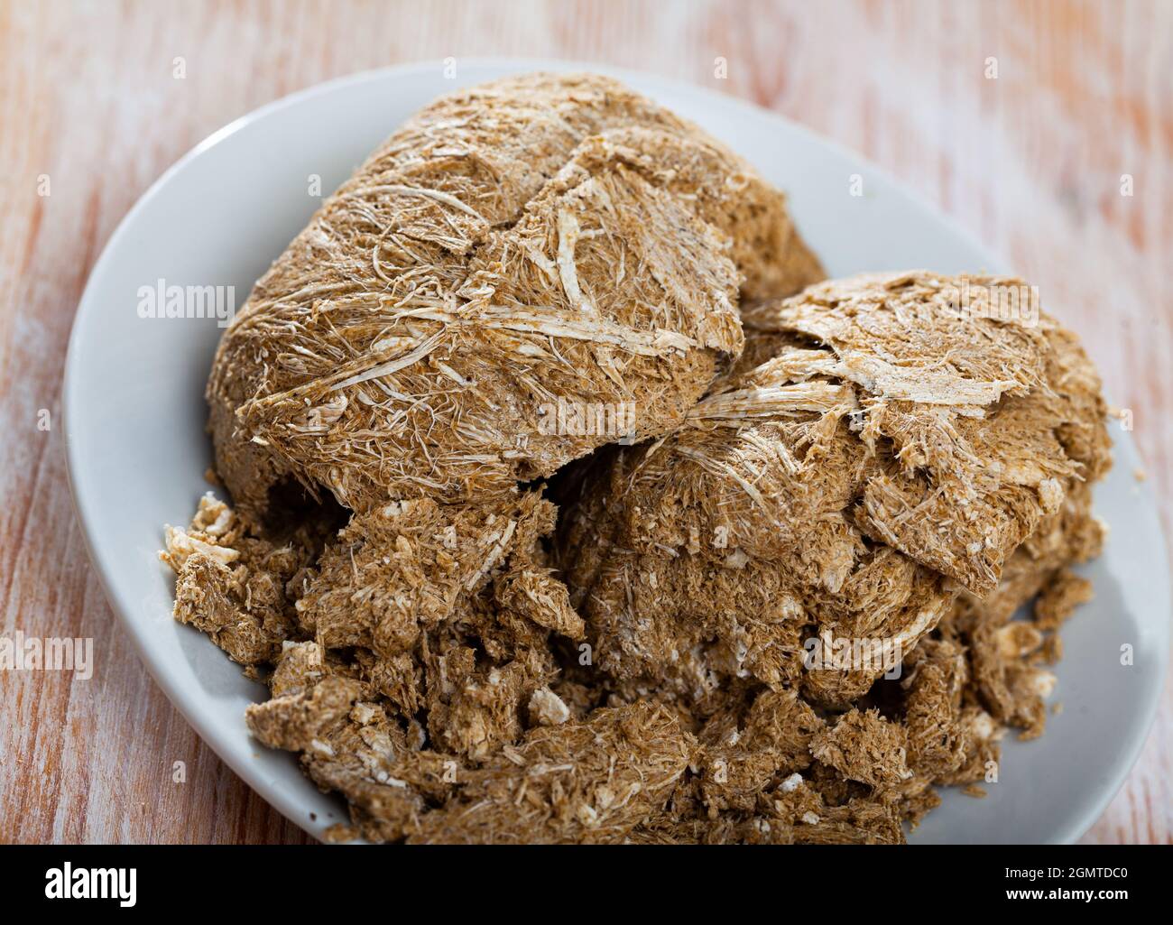 Traditional russian dessert halva from sunflower at plate Stock Photo Alamy