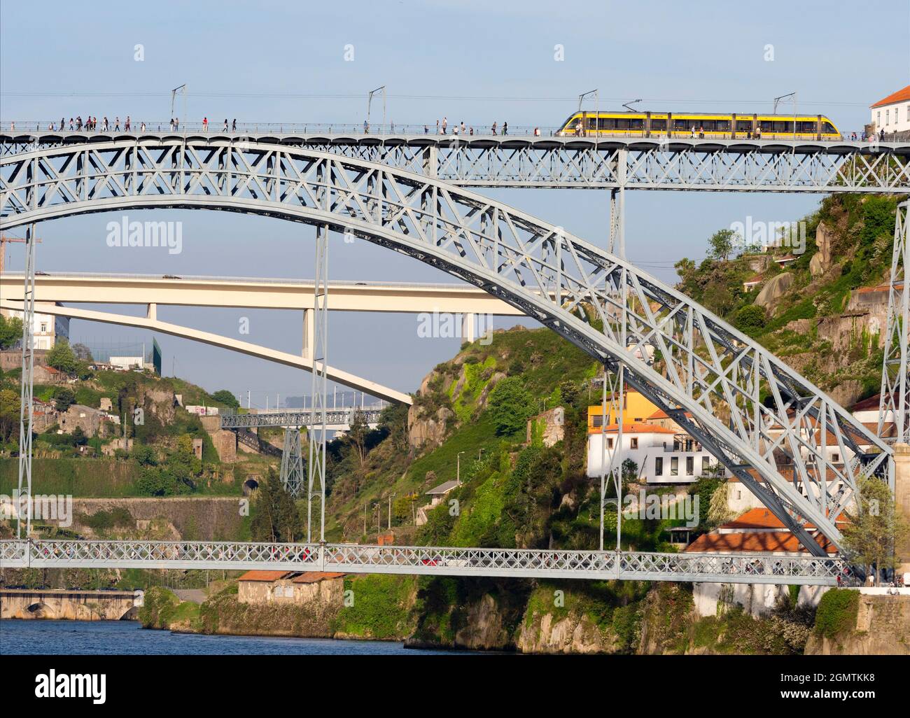 Porto, Portugal - 11 March 2017  Porto is the second city Portugal after Lisbon. Located on the estuary of the Douro River in Northern Portugal, it is Stock Photo