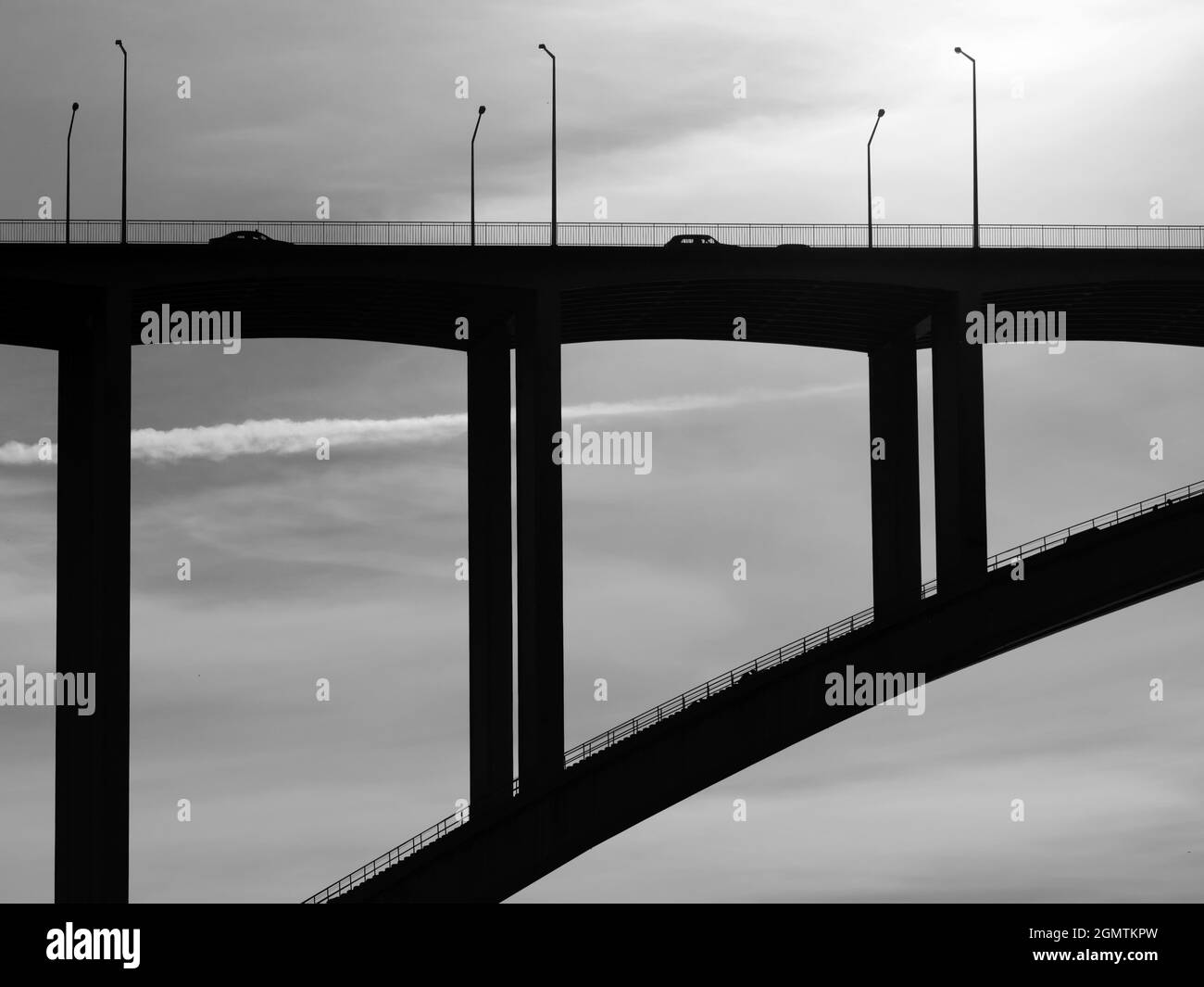 Porto, Portugal - 15 April 2017 Porto is the second city Portugal after Lisbon. Located on the estuary of the Douro River in Northern Portugal, it is Stock Photo