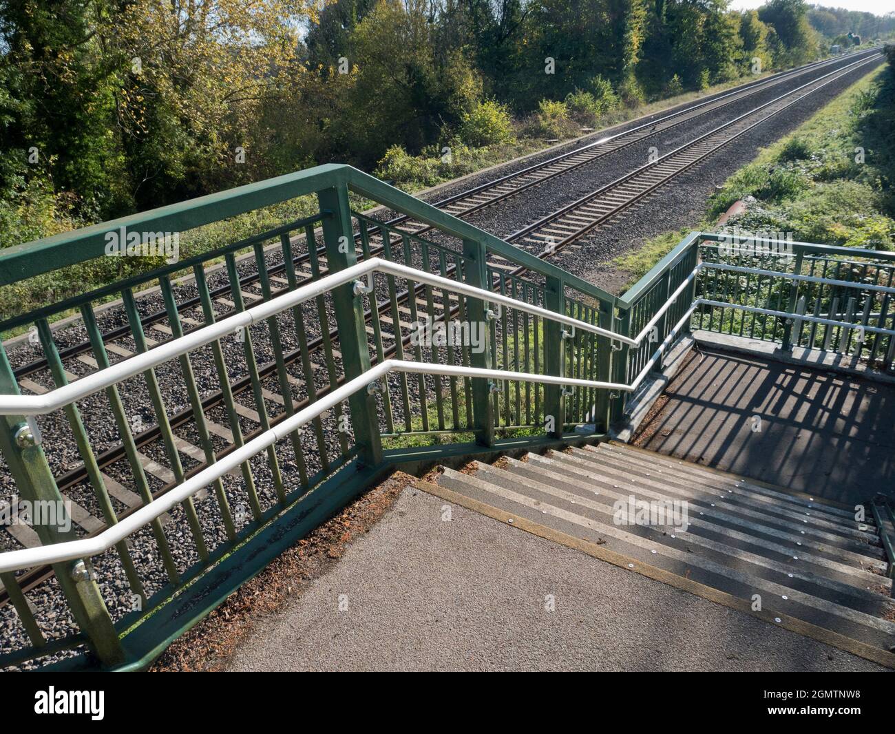 Kennington, Oxfordshire, England - October 2018    Kennington is fortunate to be a small village close to two main line railway station, linking it to Stock Photo
