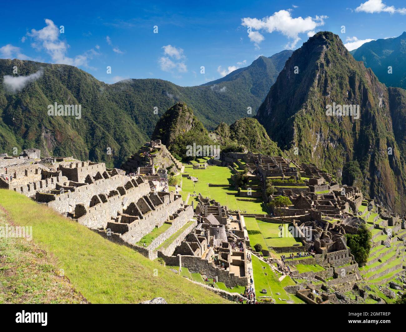 Machu Picchu, Peru 14 May 2018 Set in an aweinspiring mountainous