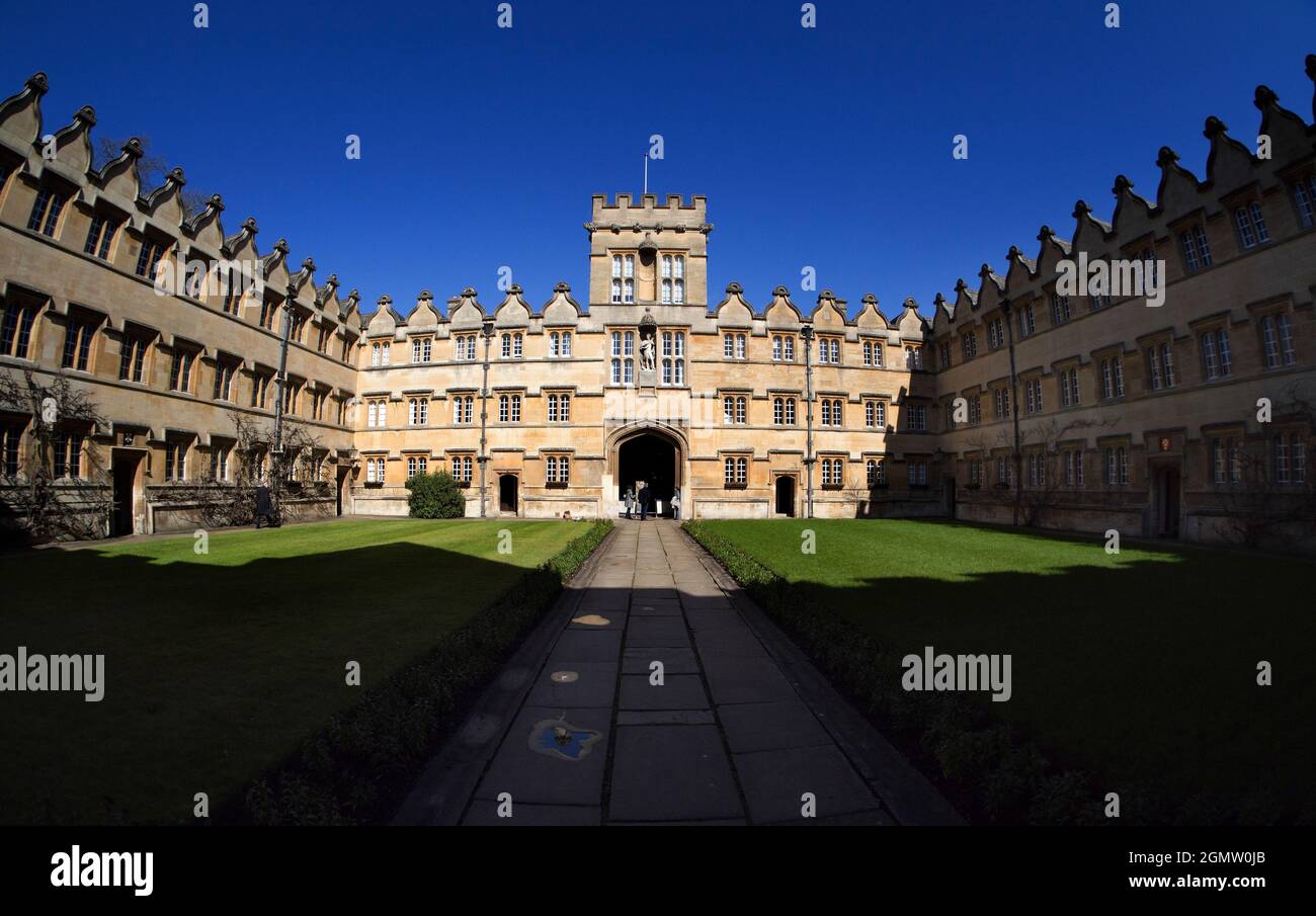 University College has a claim to being the oldest college of Oxford