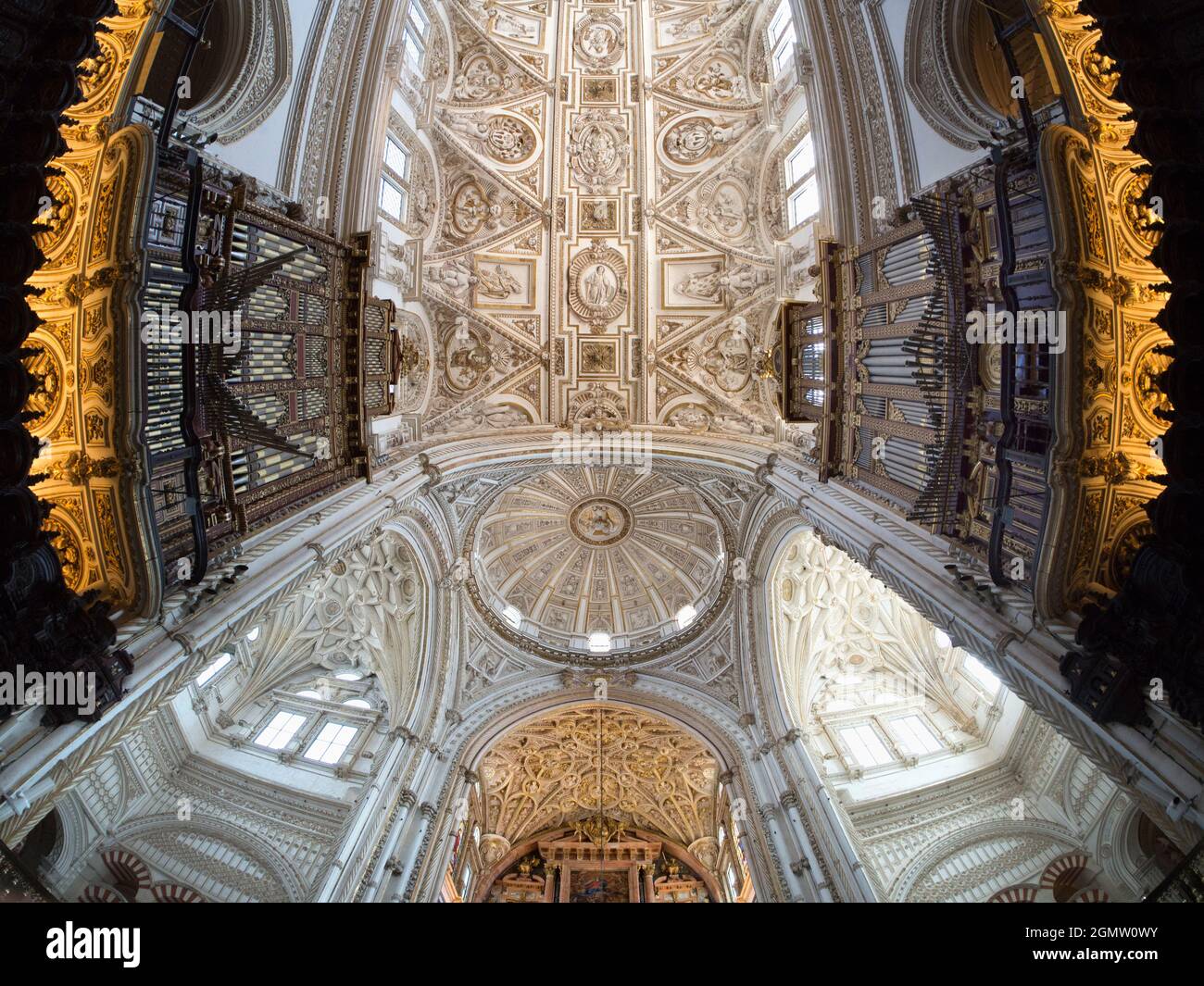 Visigoth Building The Mosque-Cathedral of Mezquita in Cordoba, Spain, is a truly ...