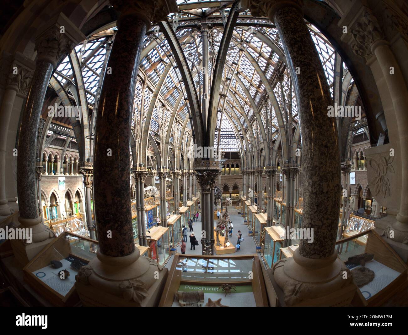Oxford, England - 2014; The Pitt Rivers Museum is a museum displaying ...