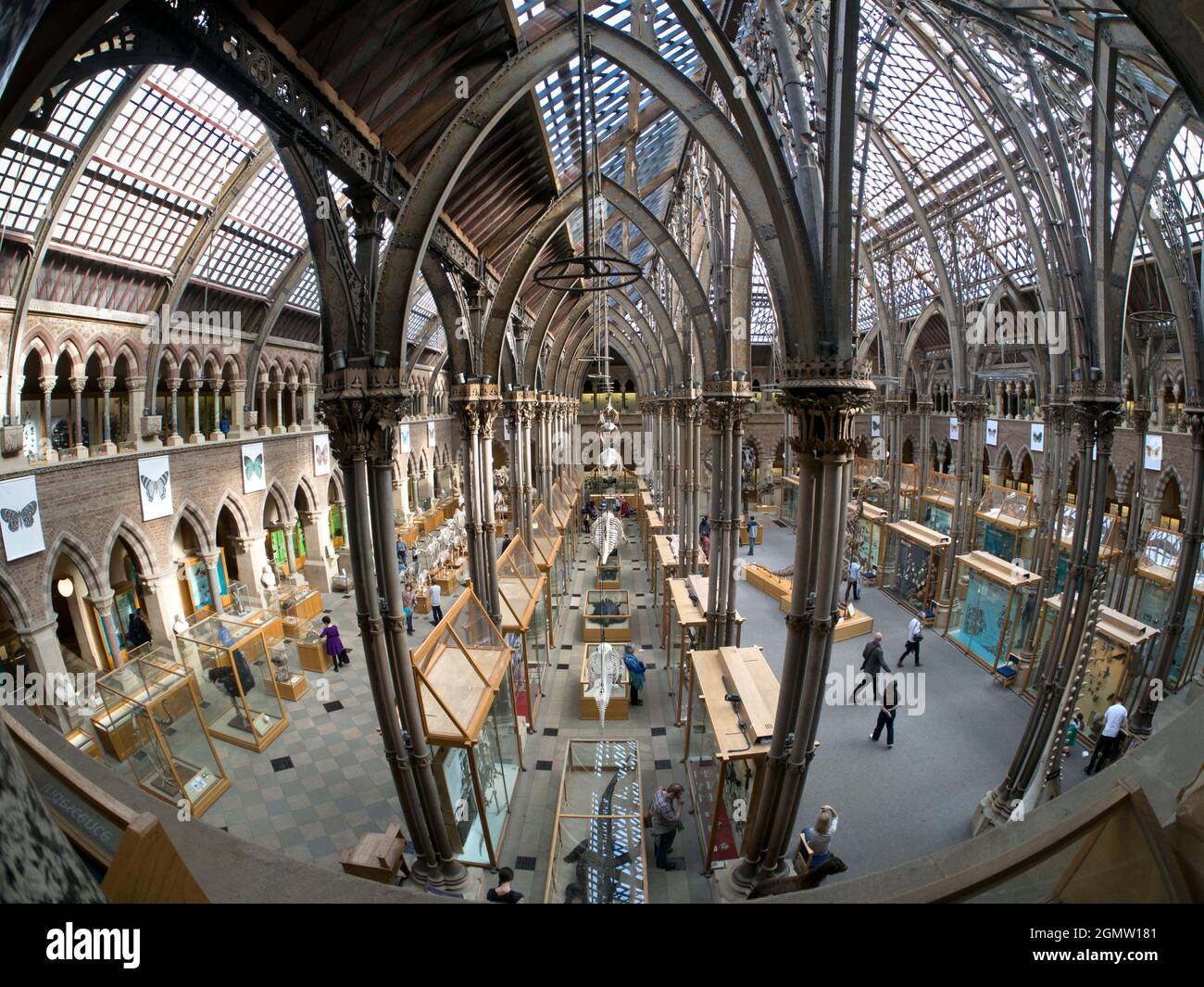 Oxford, England - 2014; The Pitt Rivers Museum is a museum displaying ...