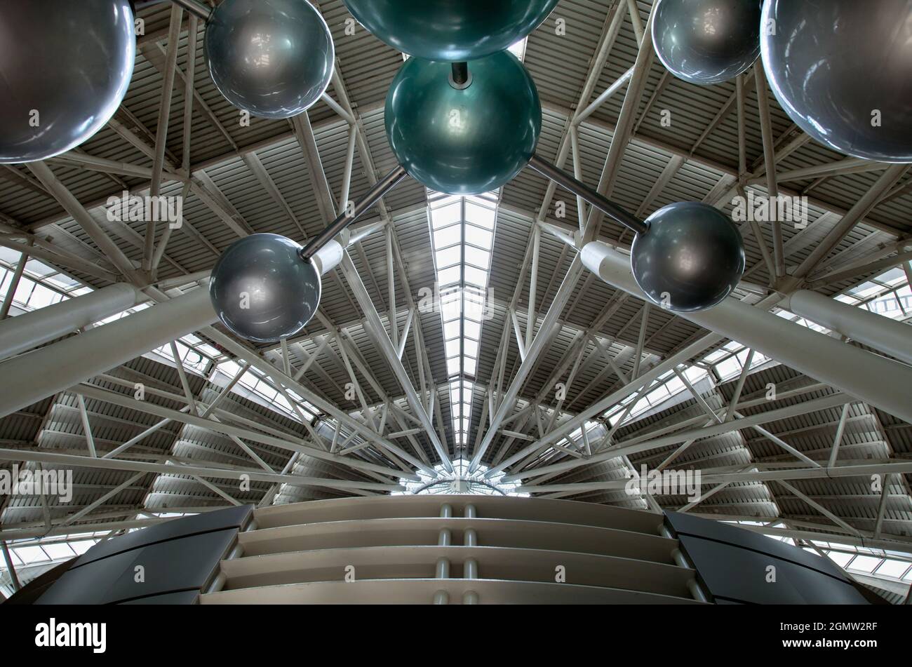 Kuala Lumpur, Malaysia - 3 April 2011;  Futuristic interior of shopping mall, Petronas Towers Kuala Lumpur 4Kuala Lumpur, Malaysia - 3 April 2011; no Stock Photo