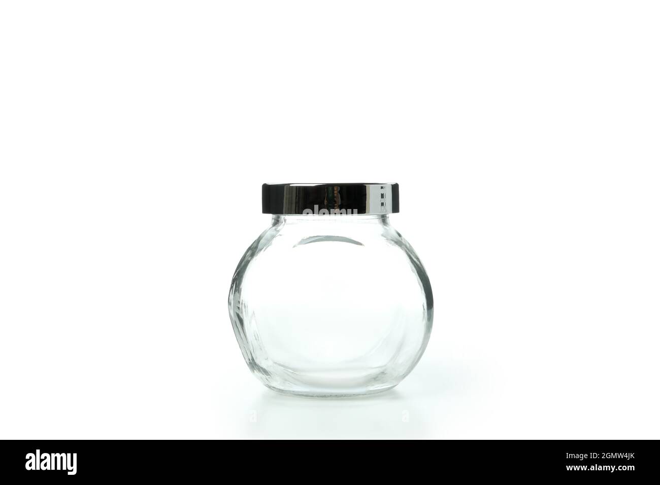 Empty kitchen jar isolated on white background Stock Photo Alamy