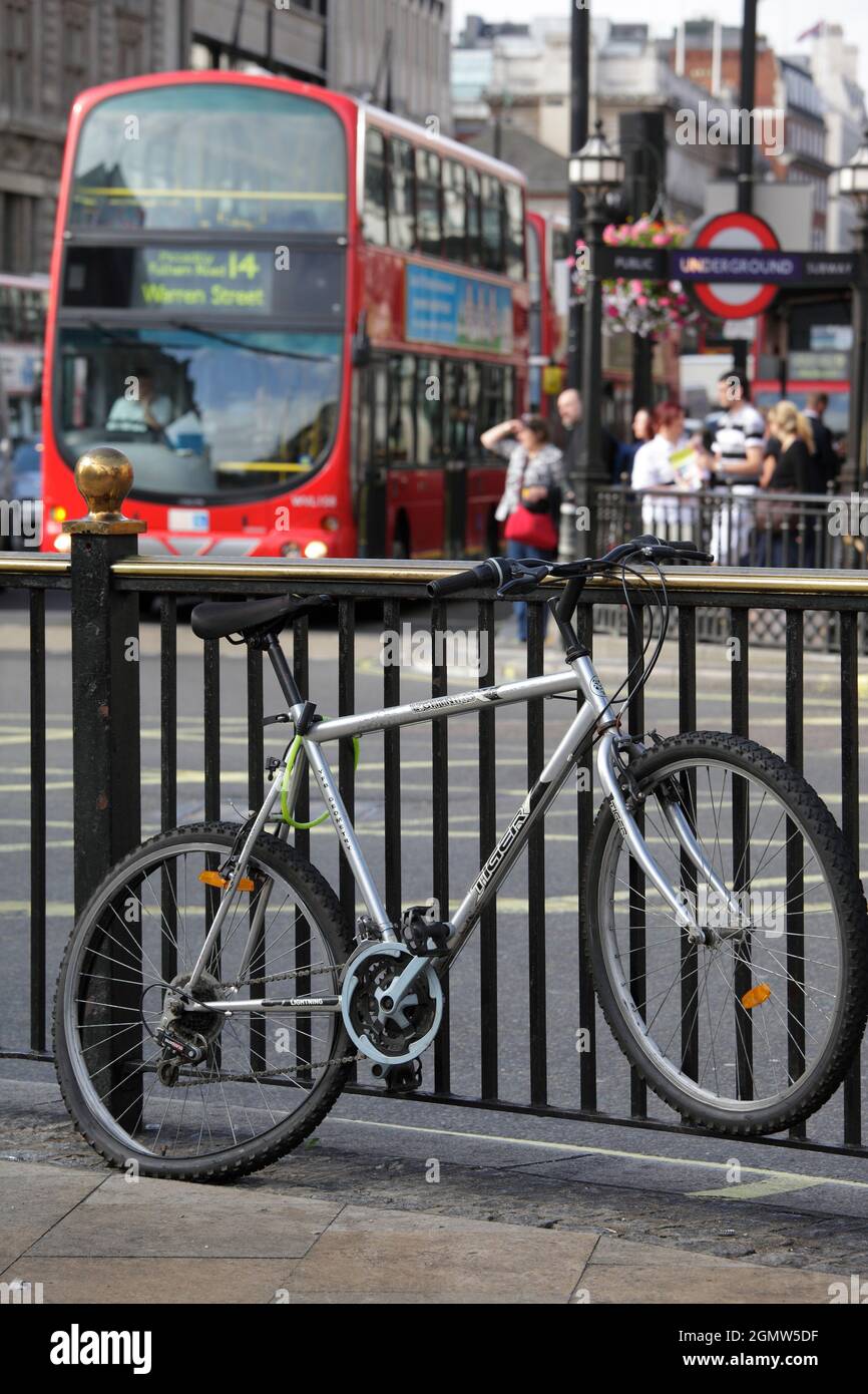 Like virtually all major cities throughout the world, London has a major traffic, congestion and air pollution problem. But London is way better than Stock Photo