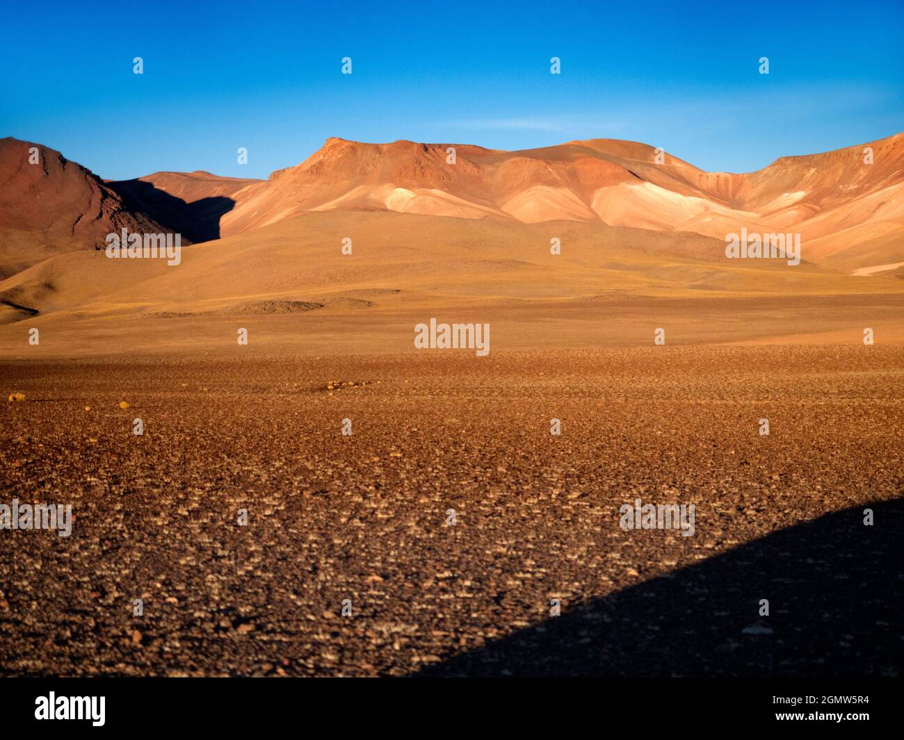Siloli Desert, Bolivia 25 May 2018 Desierto de Siloli is a high, dry