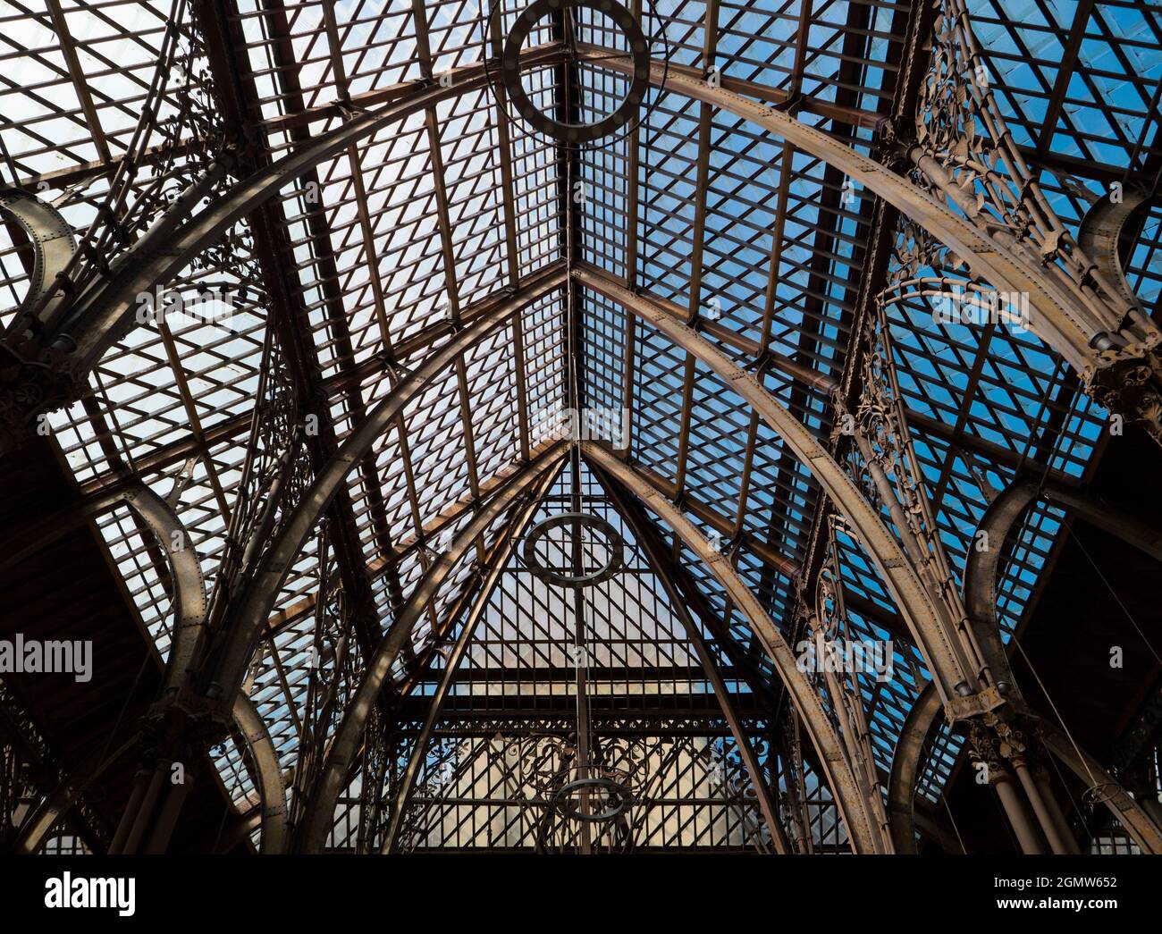 Oxford, England - 2014; The Pitt Rivers Museum is a museum displaying ...