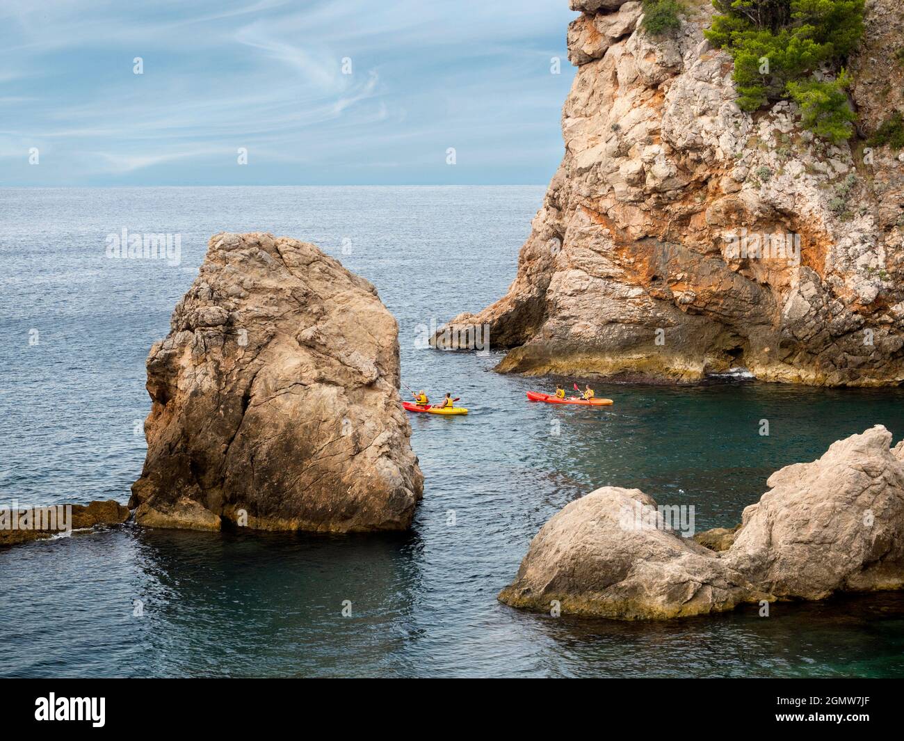 Dubrovnik is a historic Croatian city on the Adriatic Sea, in the