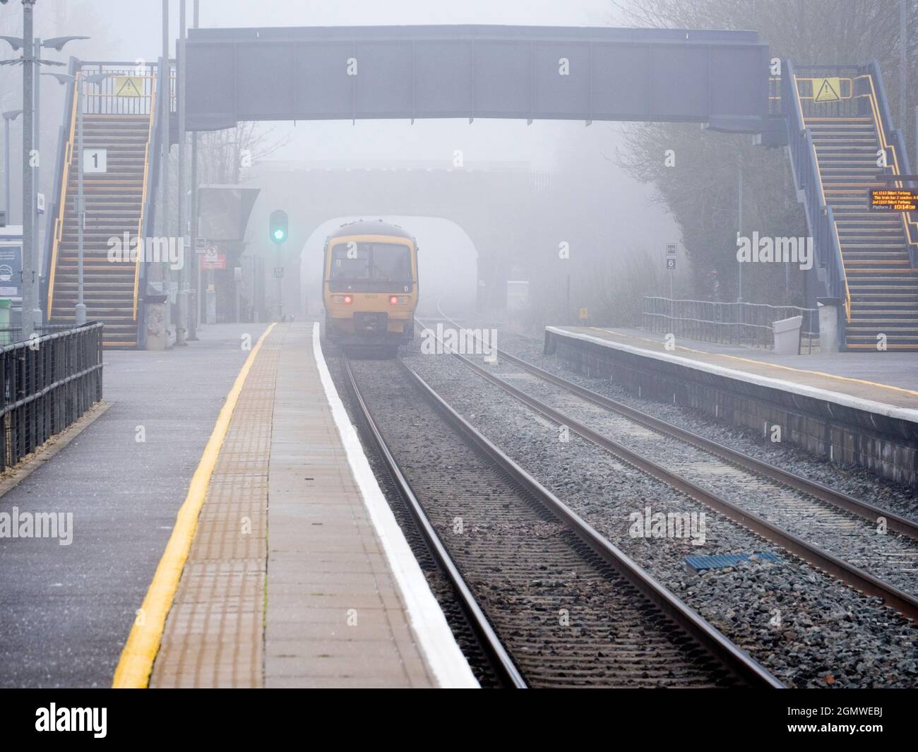 Radley Village, Oxfordshire, England 7 January 2021; No people in