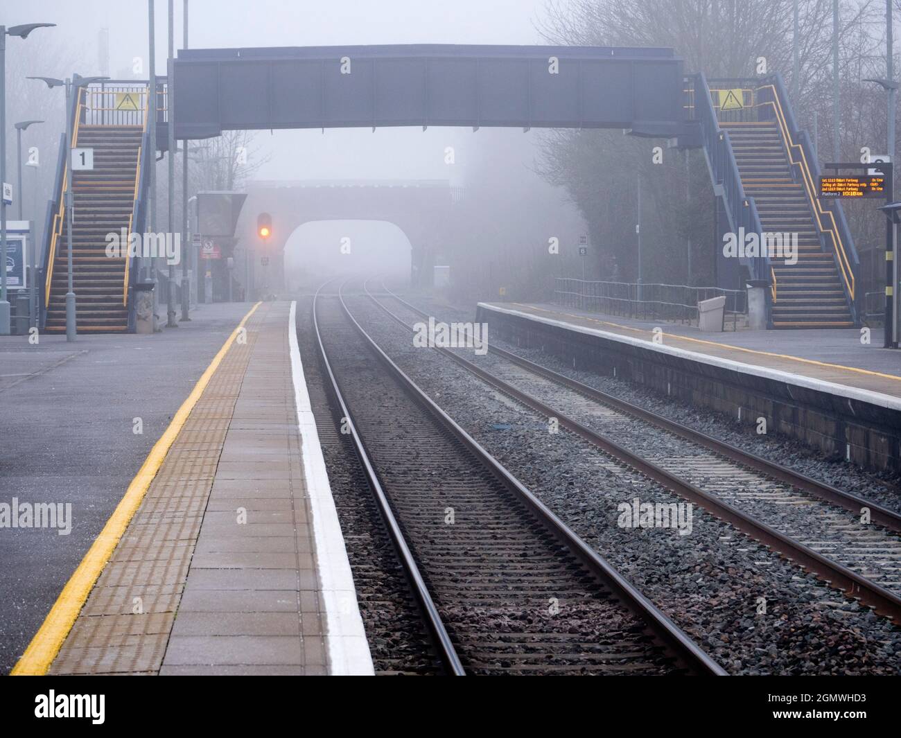 Radley Village, Oxfordshire, England 7 January 2021; No people in