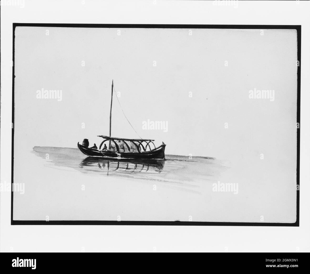 Boat drawing hi-res stock photography and images - Alamy