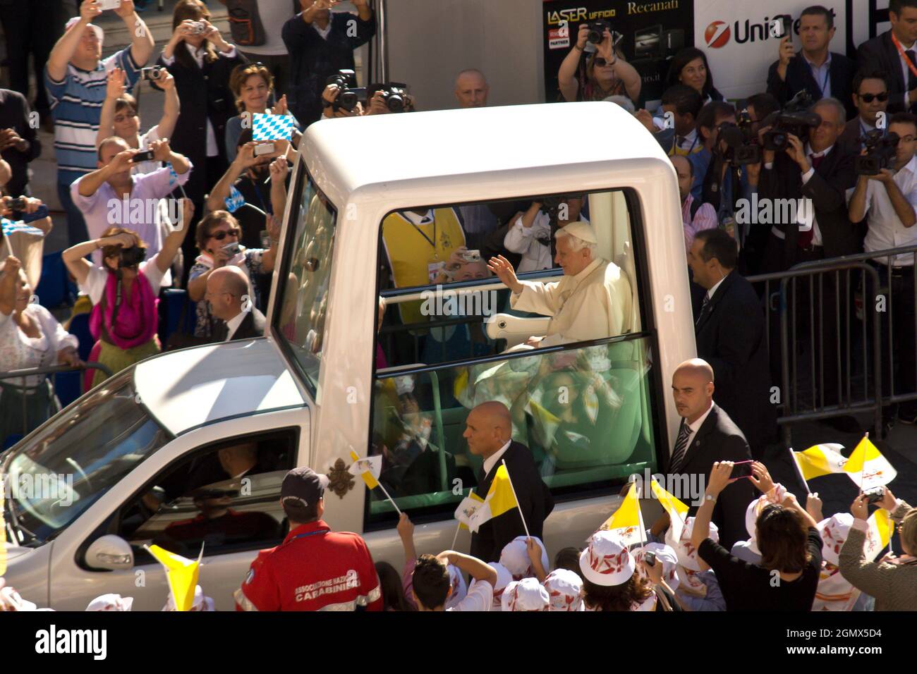 Pope Benedict XVI, Loreto, Ancona, Marche, Italy, Europe Stock Photo