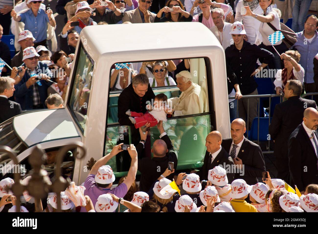 Pope Benedict XVI, Loreto, Ancona, Marche, Italy, Europe Stock Photo