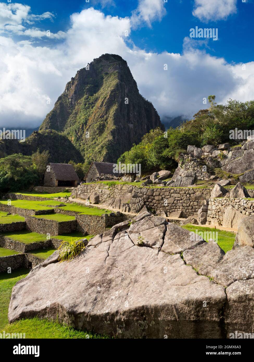 Machu Picchu, Peru 14 May 2018 Set in an aweinspiring mountainous