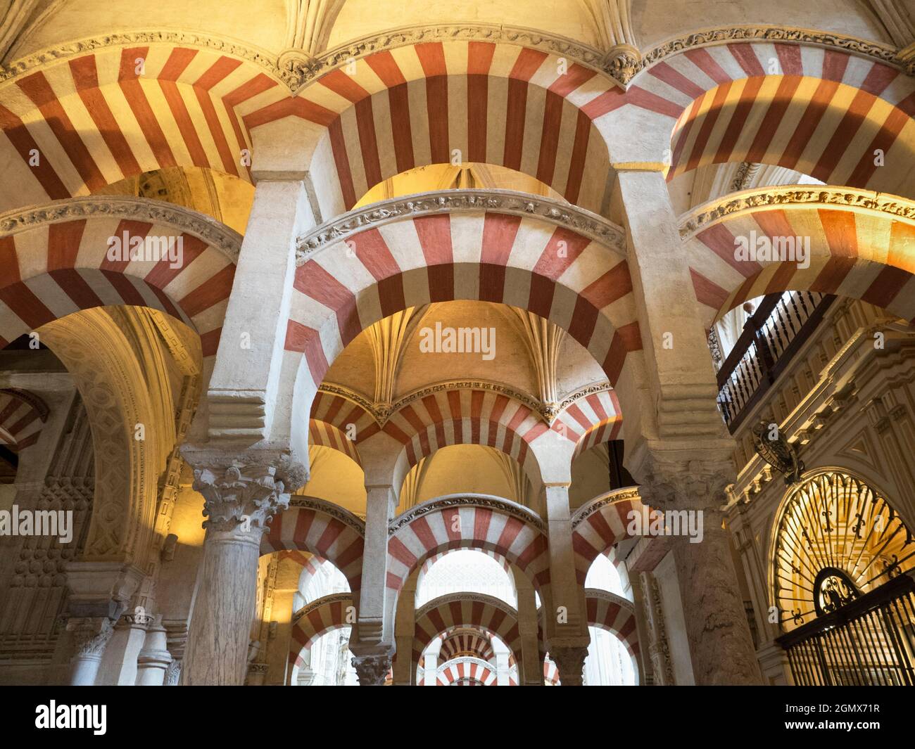 Visigoth Building The Mosque-Cathedral of Mezquita in Cordoba, Spain, is a truly ...
