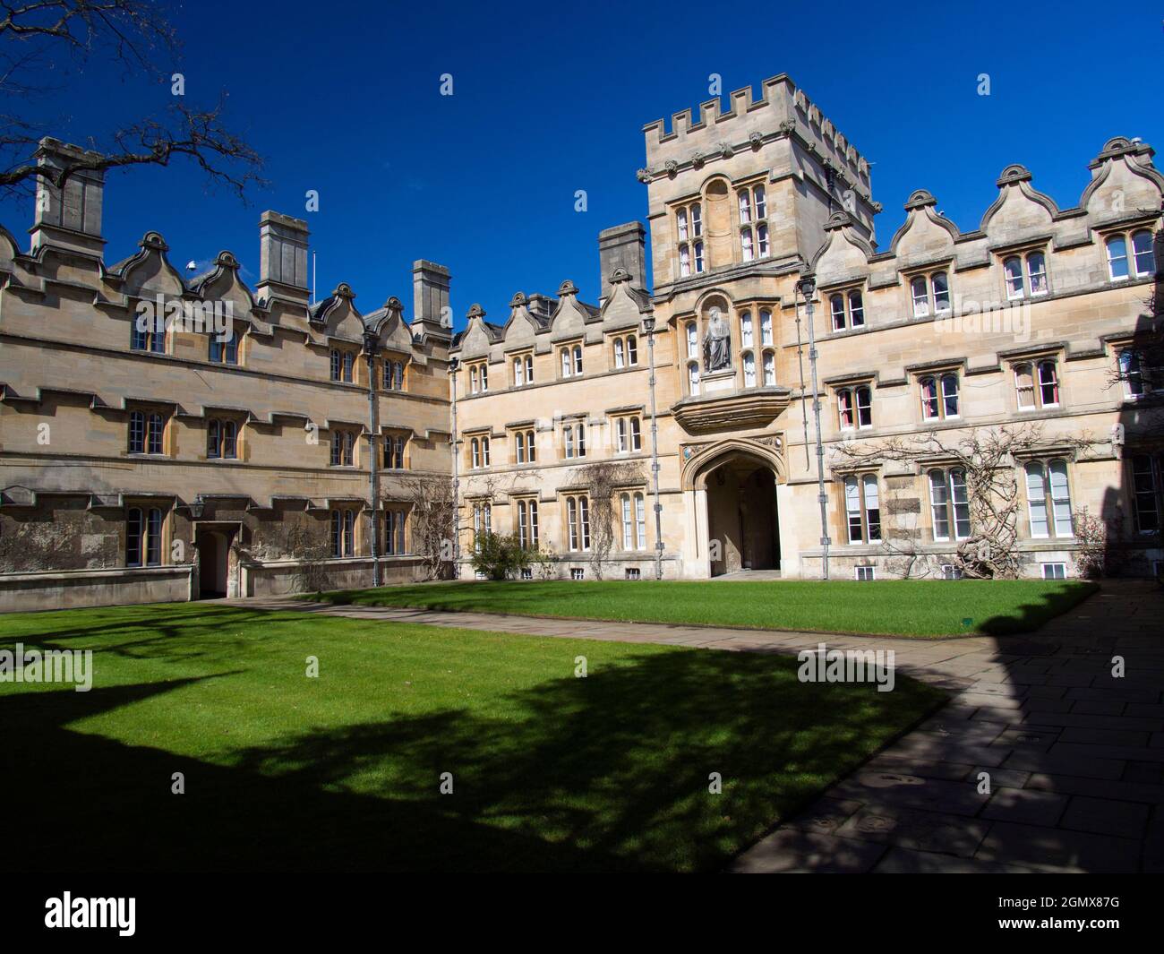 University College has a claim to being the oldest college of Oxford