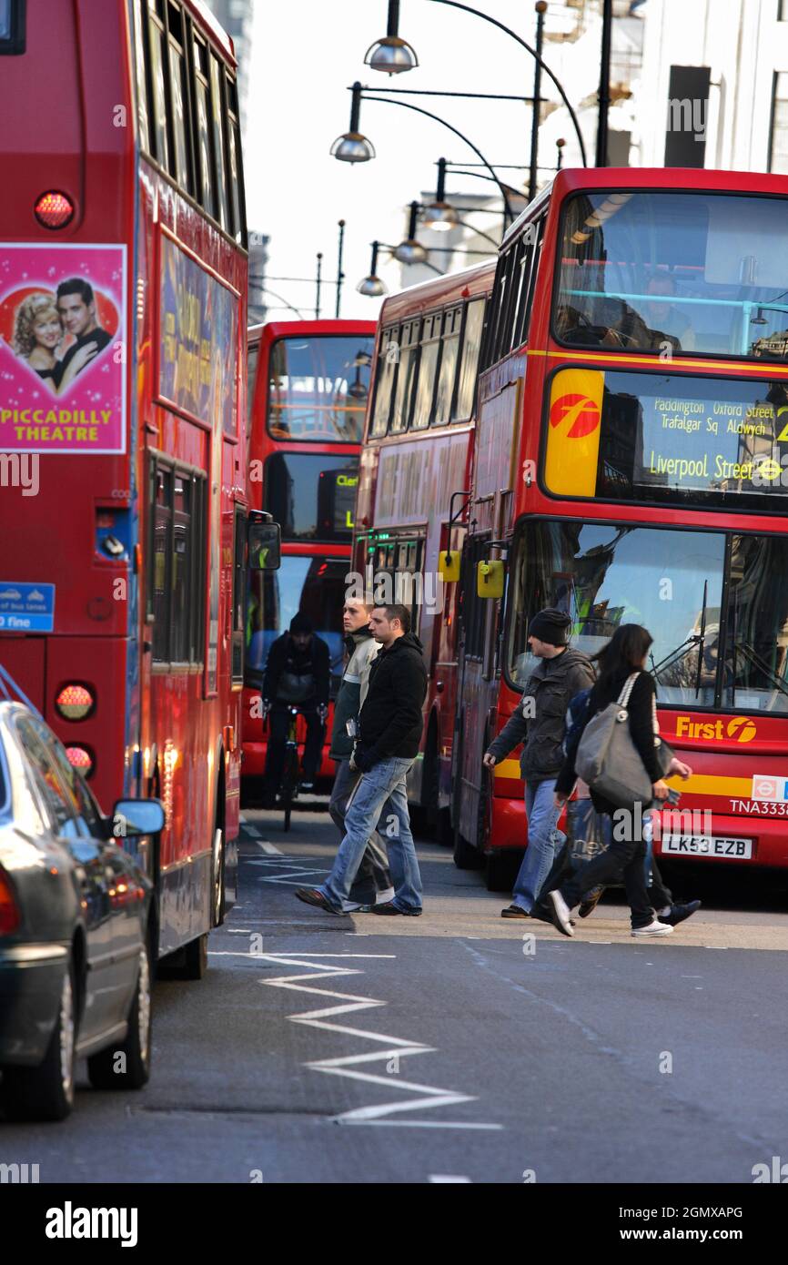 Like virtually all major cities throughout the world, London has a major traffic, congestion and air pollution problem. But London is way better than Stock Photo