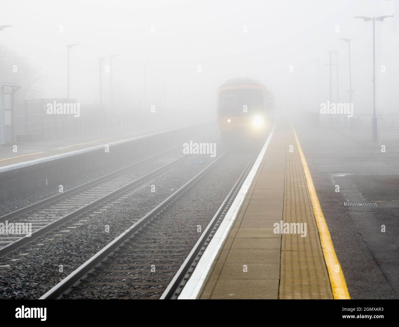 Radley Village, Oxfordshire, England 6 February 2021; No people in