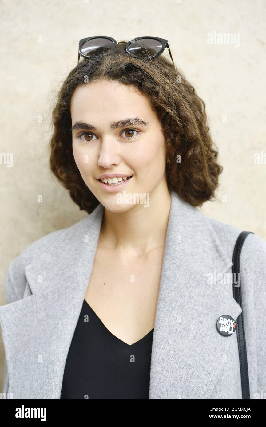 Streetstyle at Paris Fashion Week Paris France Stock Photo Alamy