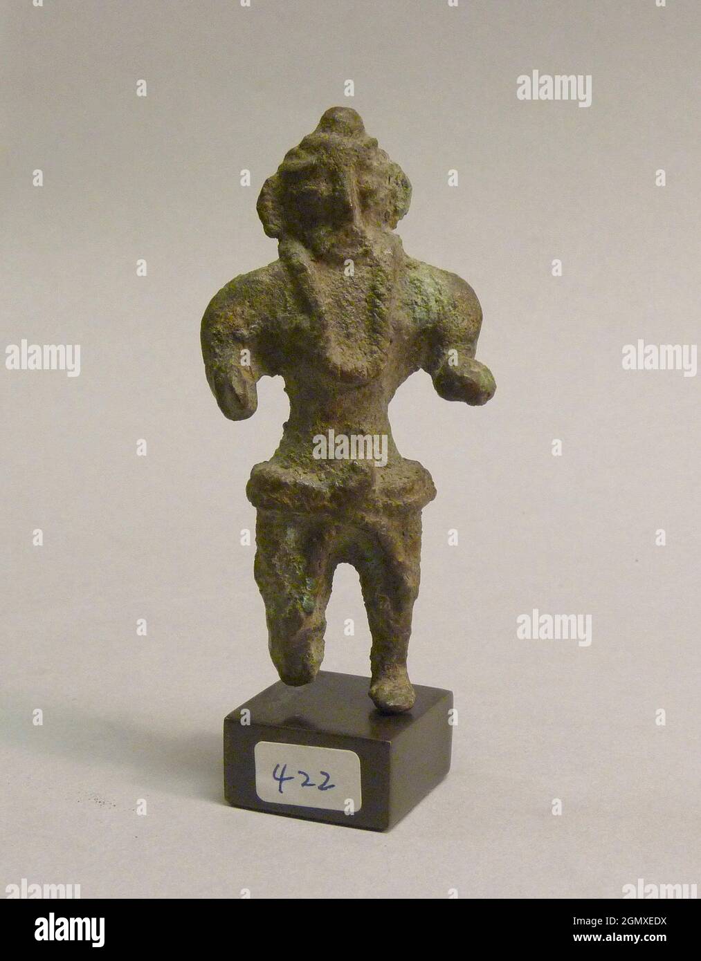 Standing Figure. Period Bronze and Iron Age period; Date 500 B.C.A.D